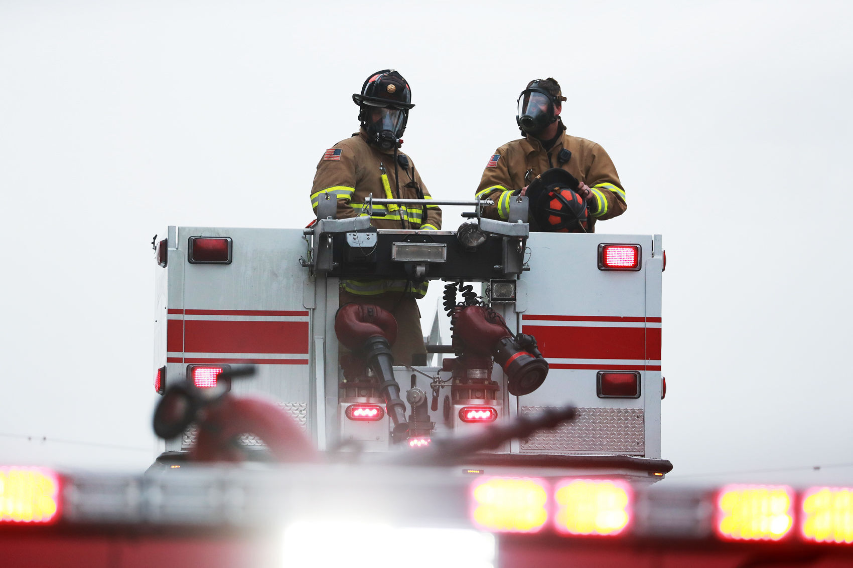 Butte-Silver Bow Fire Department works to put out a blaze in Uptown Butte